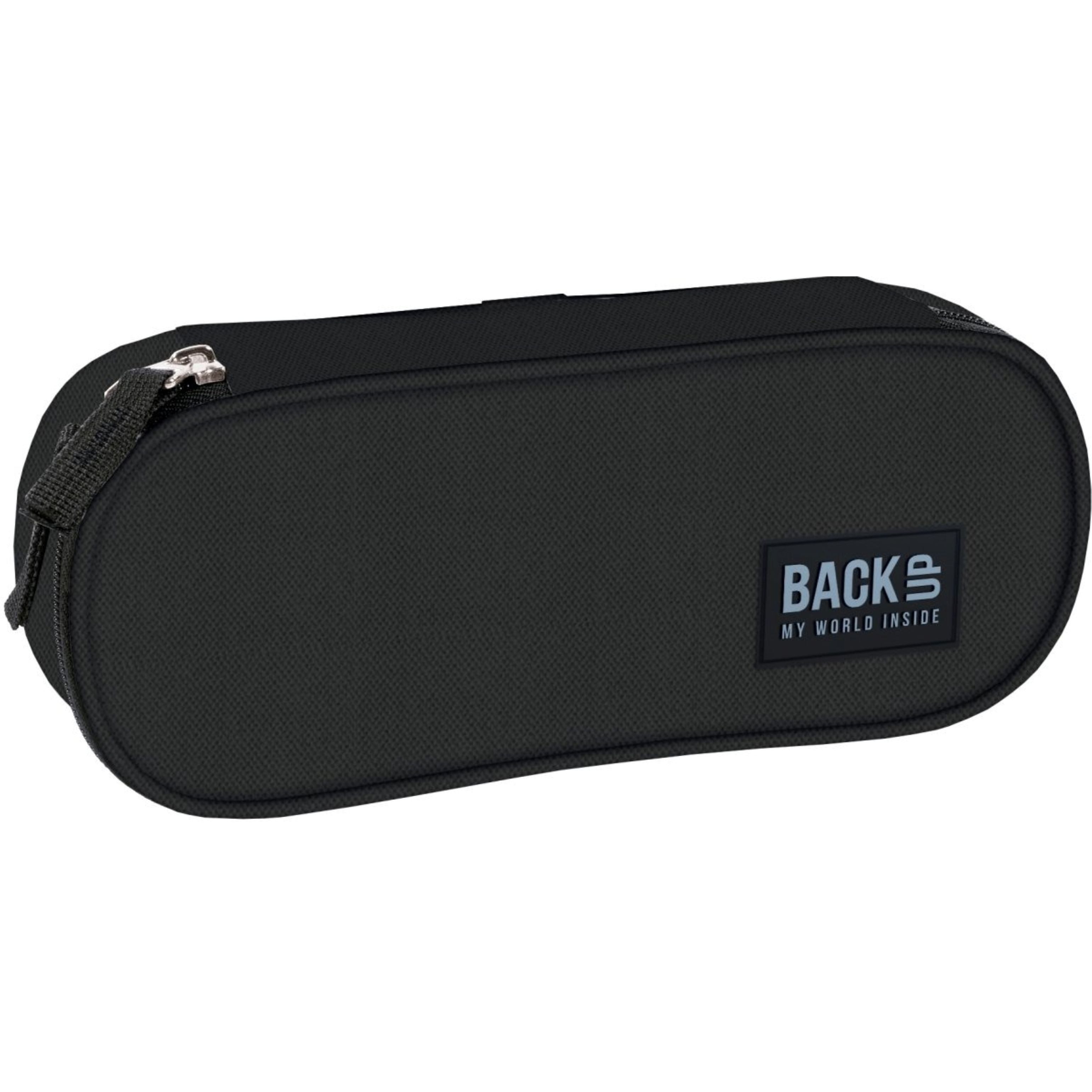 Back Up Federmäppchen BackUP Schlampermäppchen Schwarz Federmäppchen Etui Organizer, (1-tlg)