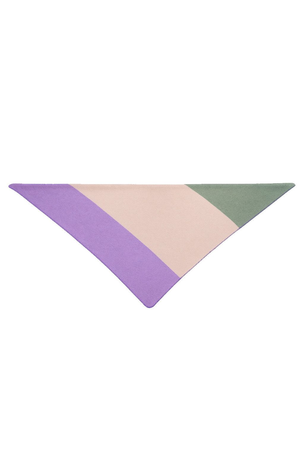 Faera Modeschal Modern mit Kontrastnaht, (1-St), 9429 in Rosa