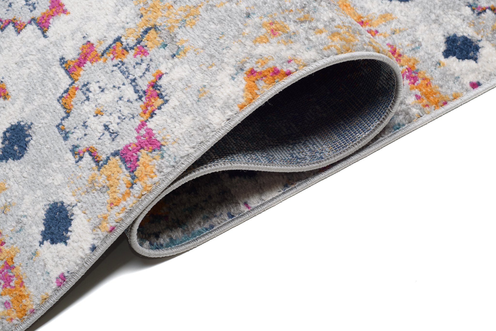 Mazovia Läufer Läufer Flurläufer Boho Teppichläufer 80 cm Breit, 80 x 100 cm, Kurzflor, Meterware, Höhe 9 mm