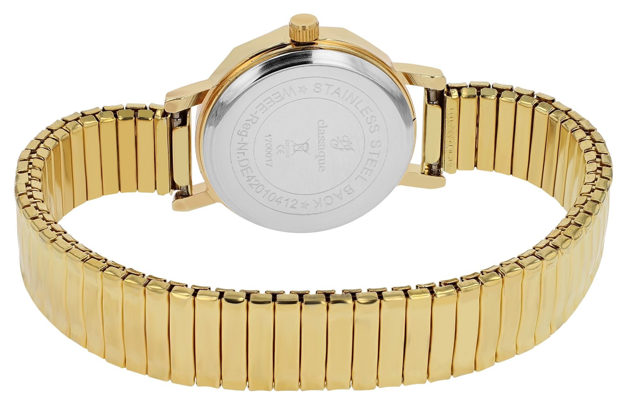 classique Quarzuhr Class Classique Damenuhr mit Edelstahlzugarmband, Damenu günstig online kaufen