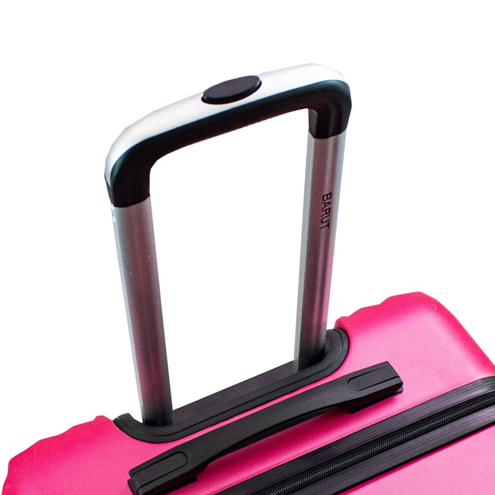 Barut Handgepäckkoffer Barut Reisekoffer M Modell General Pink, 4 Rollen