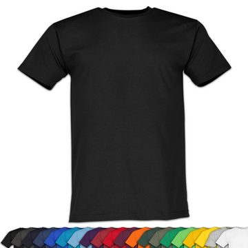 Vapetecc T-Shirt T-Shirt Nur zum Saufen hier Fun-Shirt Party Logo 90. T-Shirt, Logo, Spruch, Druck, Print