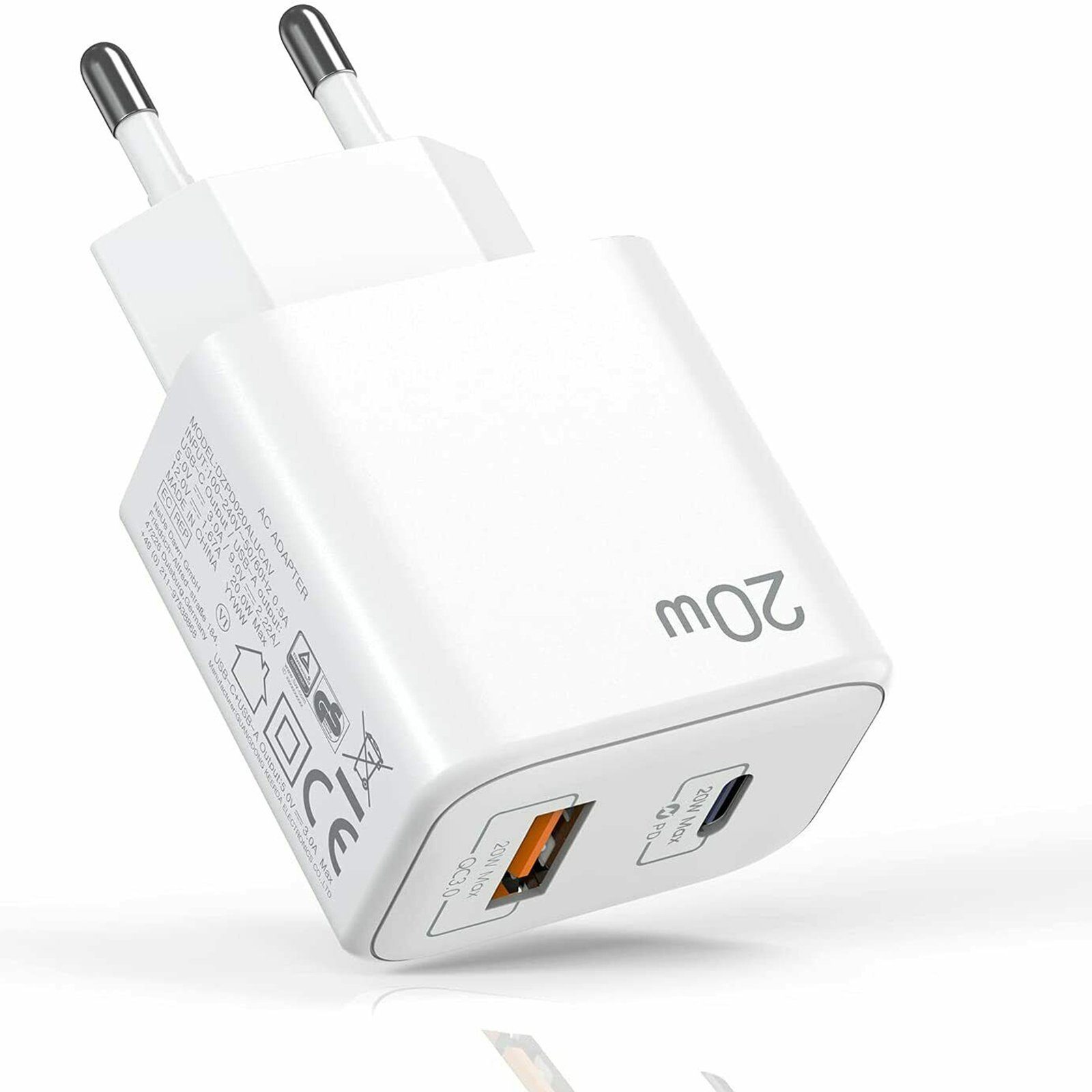 neue dawn »20W USB C Handy Ladegerät Schnellladegerät for iPhone 13 / 11/ 11 pro/ 11 pro max/ 12 ...