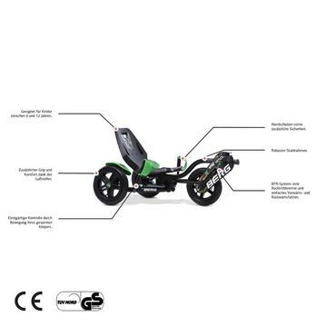 Berg Go-Kart BERG Gokart Street-X Venom BFR grün/schwarz 6 - 12 Jahre