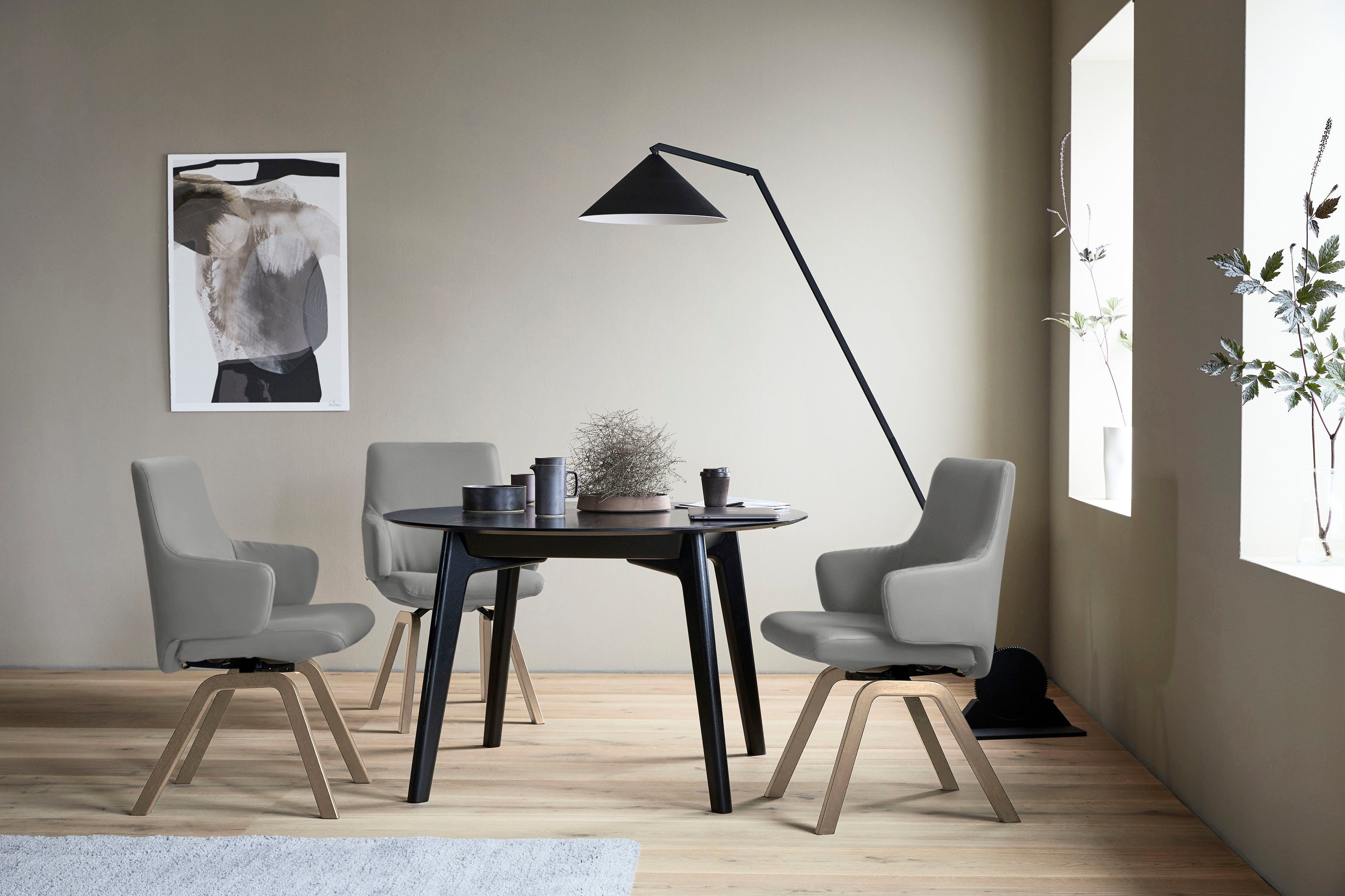 Stressless® Polsterstuhl Laurel, Low Back mit Armlehne, Größe L, mit schräg günstig online kaufen