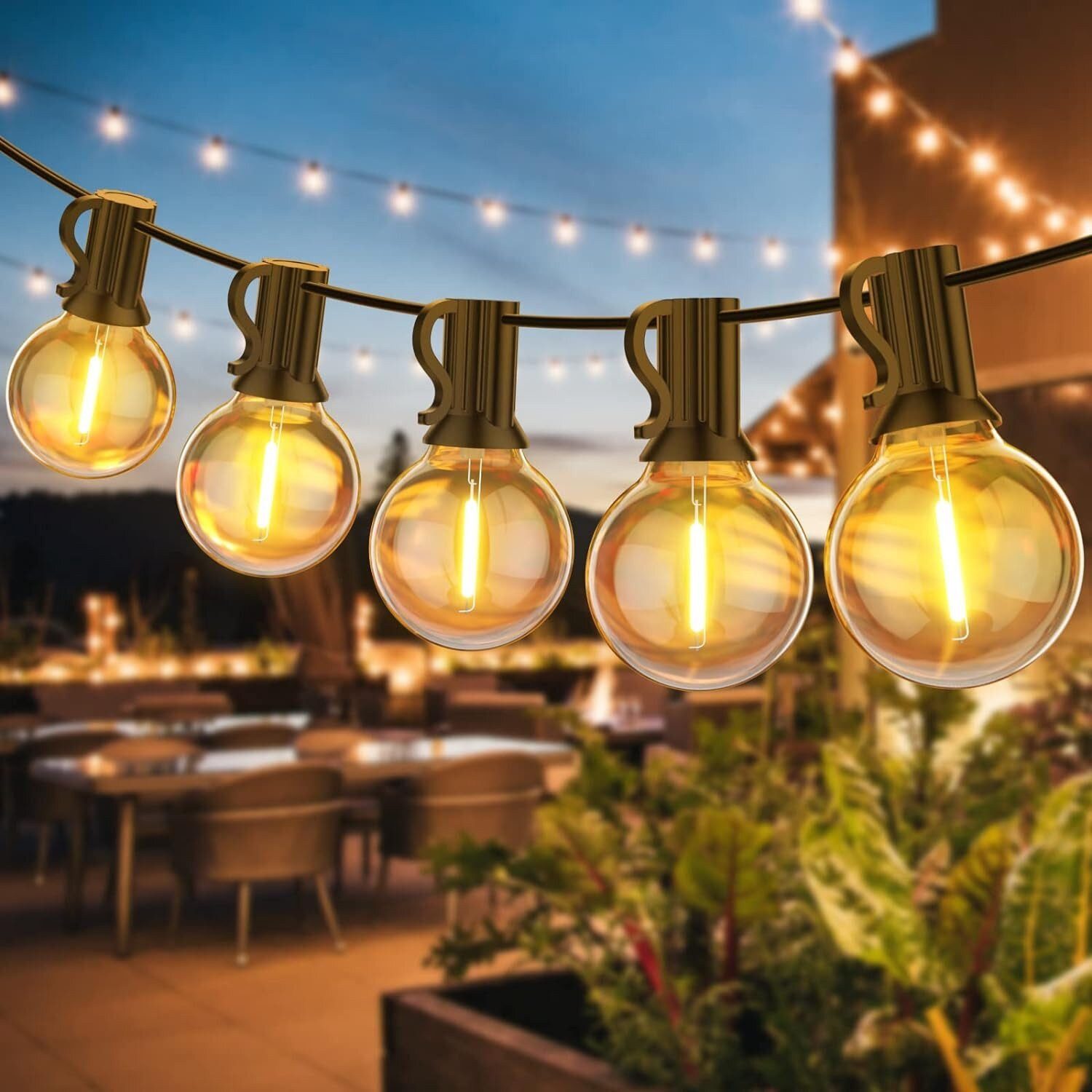 Elegear LED-Lichterkette 9.7M lichterkette, Gartenleuchte für günstig online kaufen