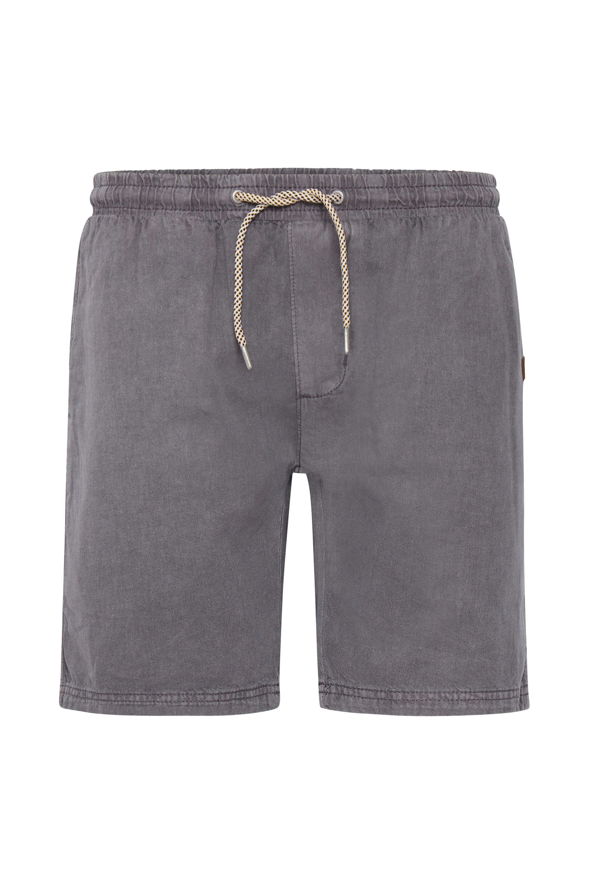 Indicode Shorts IDAberavon kurze mit Hose Grey (905) Kontrastkordeln