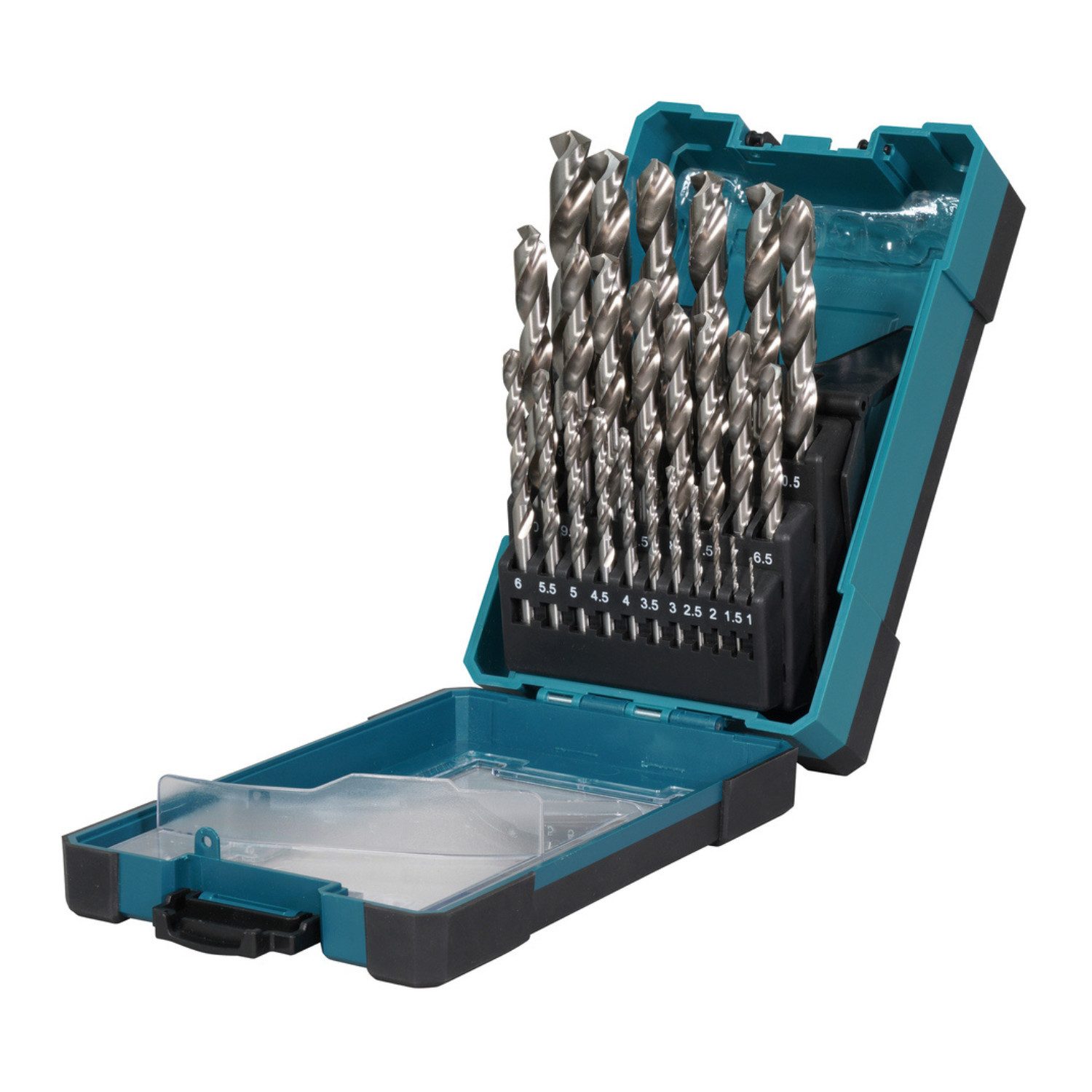 Thumbnail - Makita Bohrer- und Bit-Set Makita HSS-GS Bohrer-Set 25-tlg. D-78368 Ø 1-13 mm, (25-tlg)