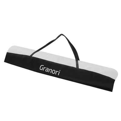 Granori Skitasche – leichter Skisack für Ski und Stöcke bis 170 cm Länge, mit Entwässerungsöffnung und Trageriemen