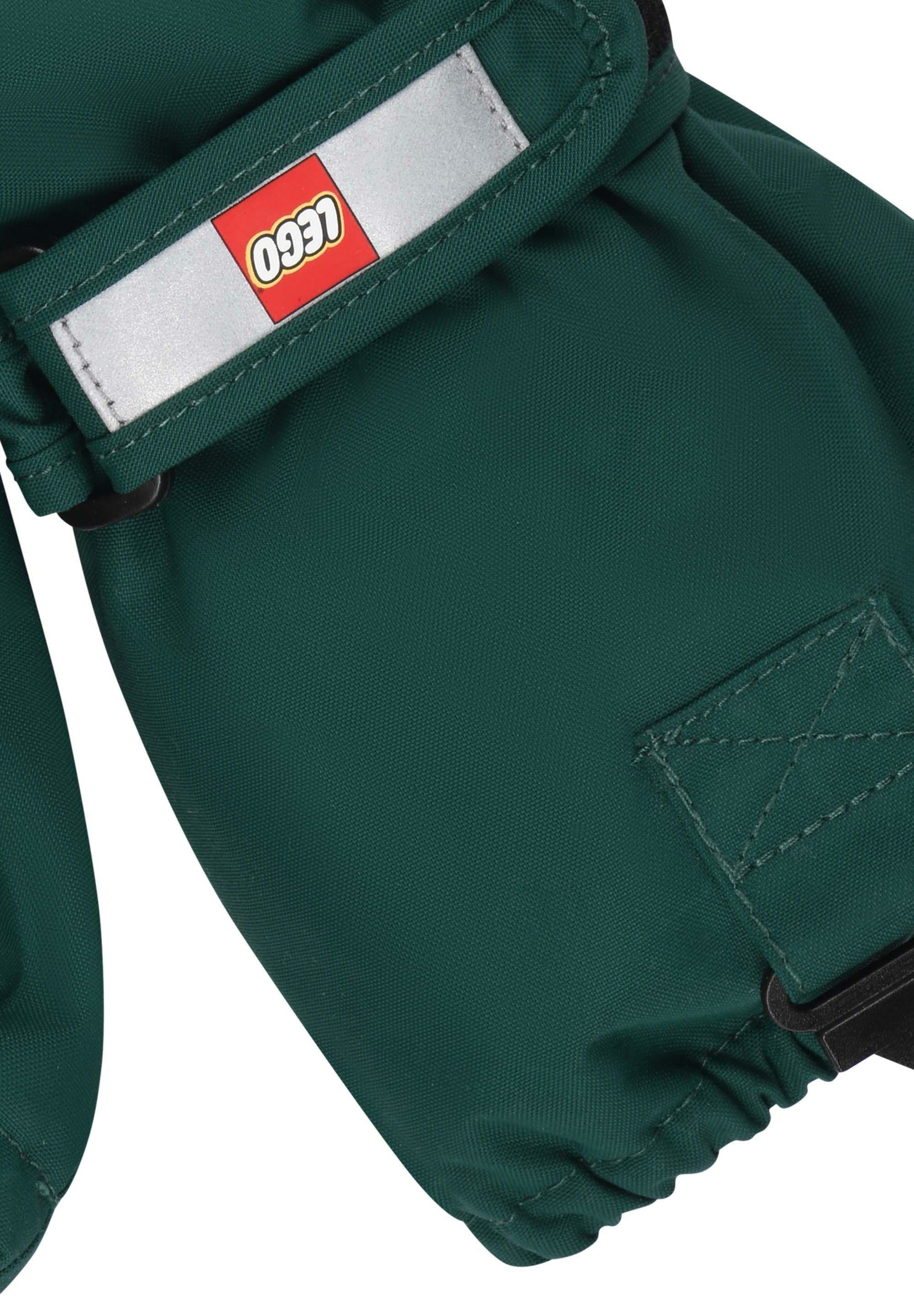 LEGO® Wear und green Skihandschuhe Multisporthandschuhe Wasserdicht, 700 LWATLIN Warm dark