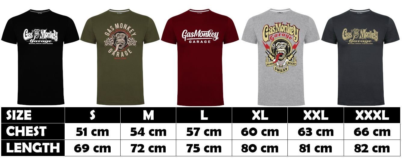 Monkey Gas Garage T-Shirt