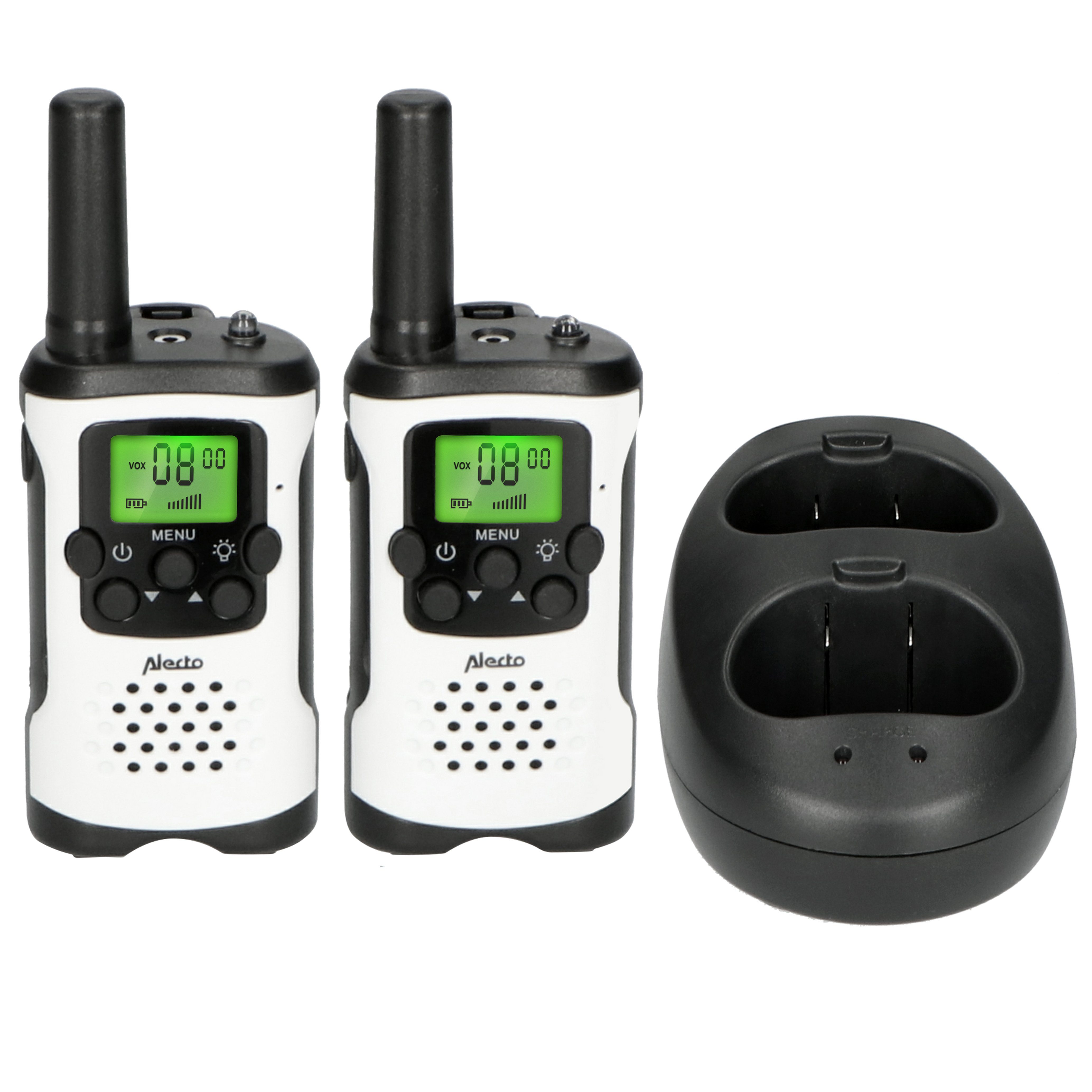 Alecto Walkie Talkie FR-175, (2-St., Set mit zwei Walkie Talkies, Reichweite von bis zu 7 Kilometern)