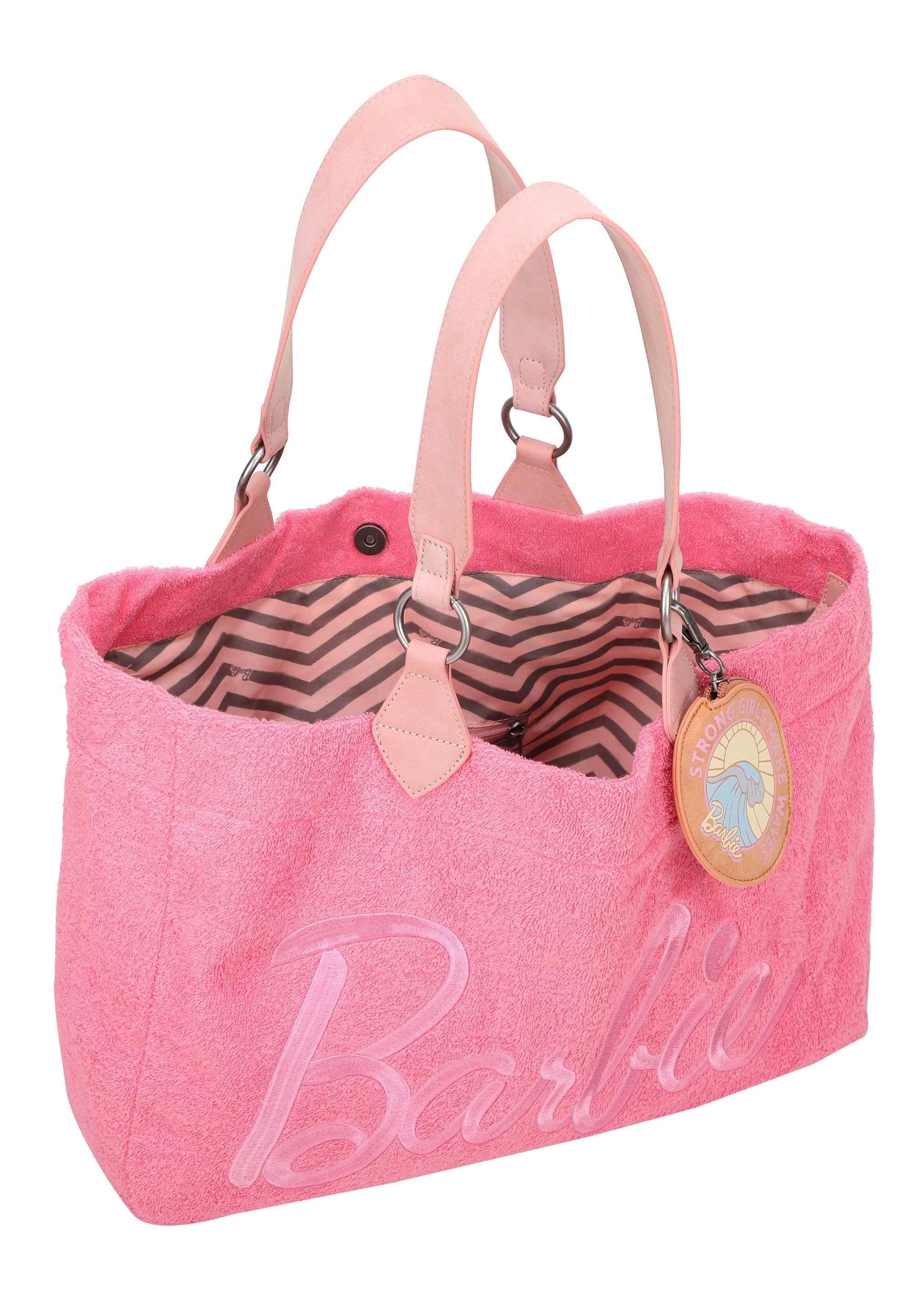 Fritzi aus Preußen Henkeltasche Izzy Medium Barbie, mit kleinem, abnehmbarem Taschenanhänger