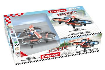 Carrera® Spielzeug-Hubschrauber 2,4GHz Mini Mario-Copter RC-DROHNE Ready to run 16,5cm Mario Kart, (Set)