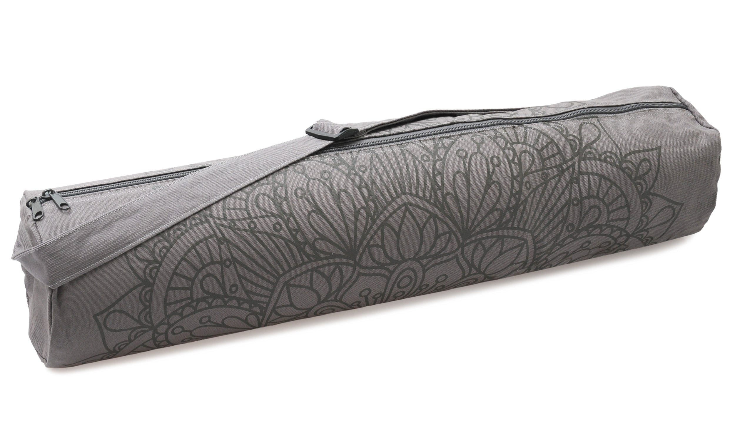 Yogistar Yogatasche Yogatasche yogibag® basic - zip - cotton - art collection - 65 cm - lo (Standard, 1-tlg., Standard), Yogibag Basic Baumwolle, Reißverschluss, passend für Yogamatte Basic