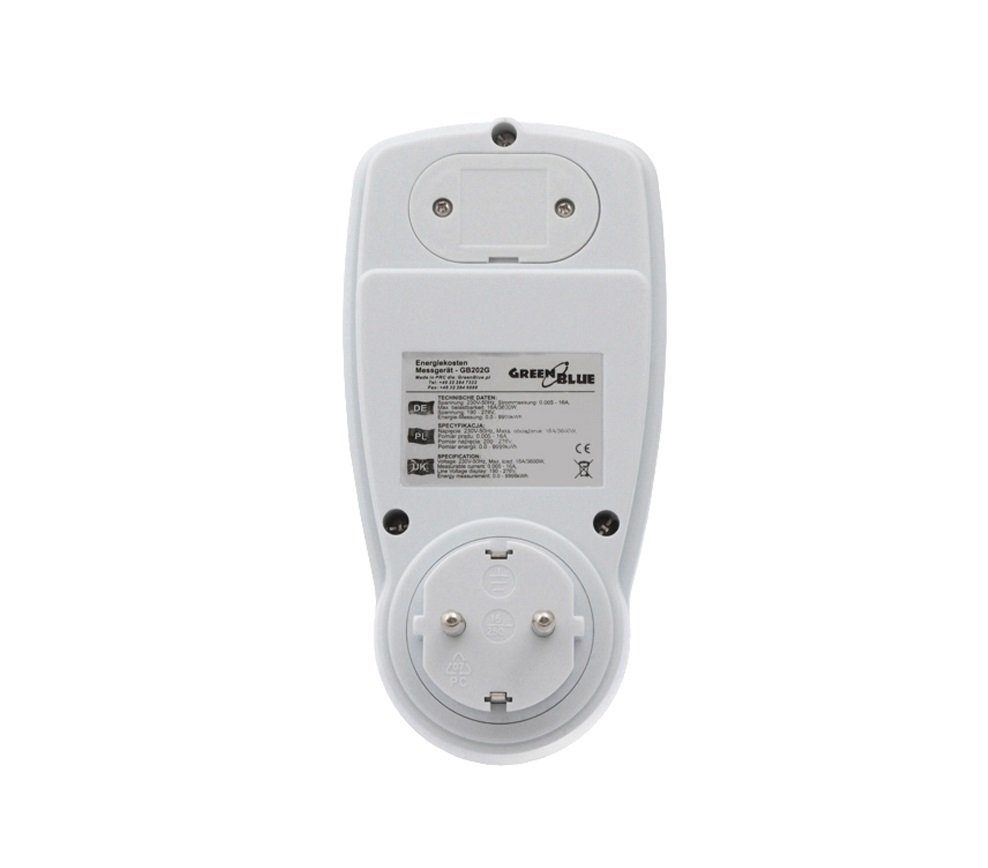 GB202G, GreenBlue Energieverbrauch Messgerät Stromverbrauchszähler Stromkosten Wattmeter