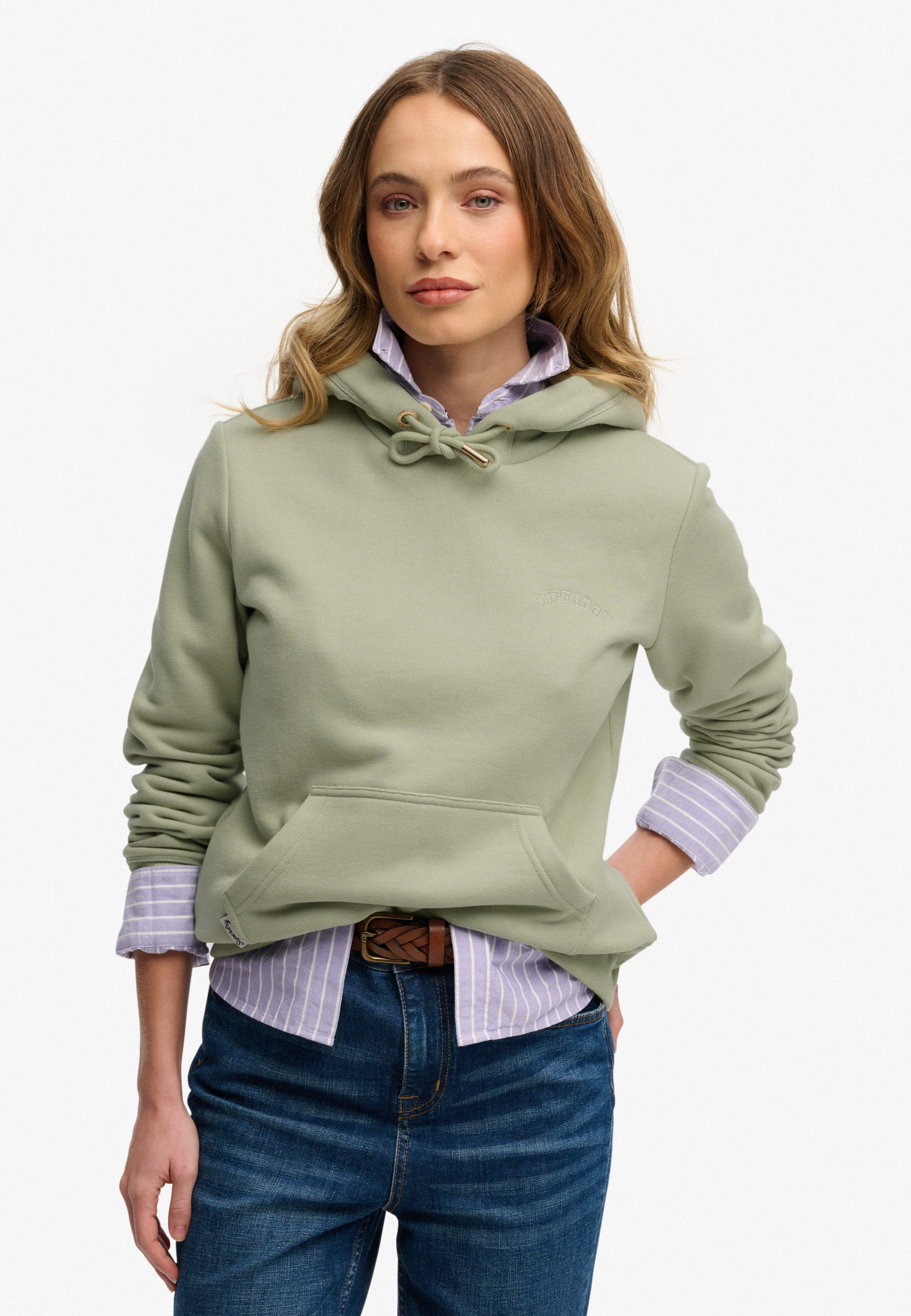 Superdry Kapuzensweatshirt Essential Logo Emb Hood Hb günstig online kaufen