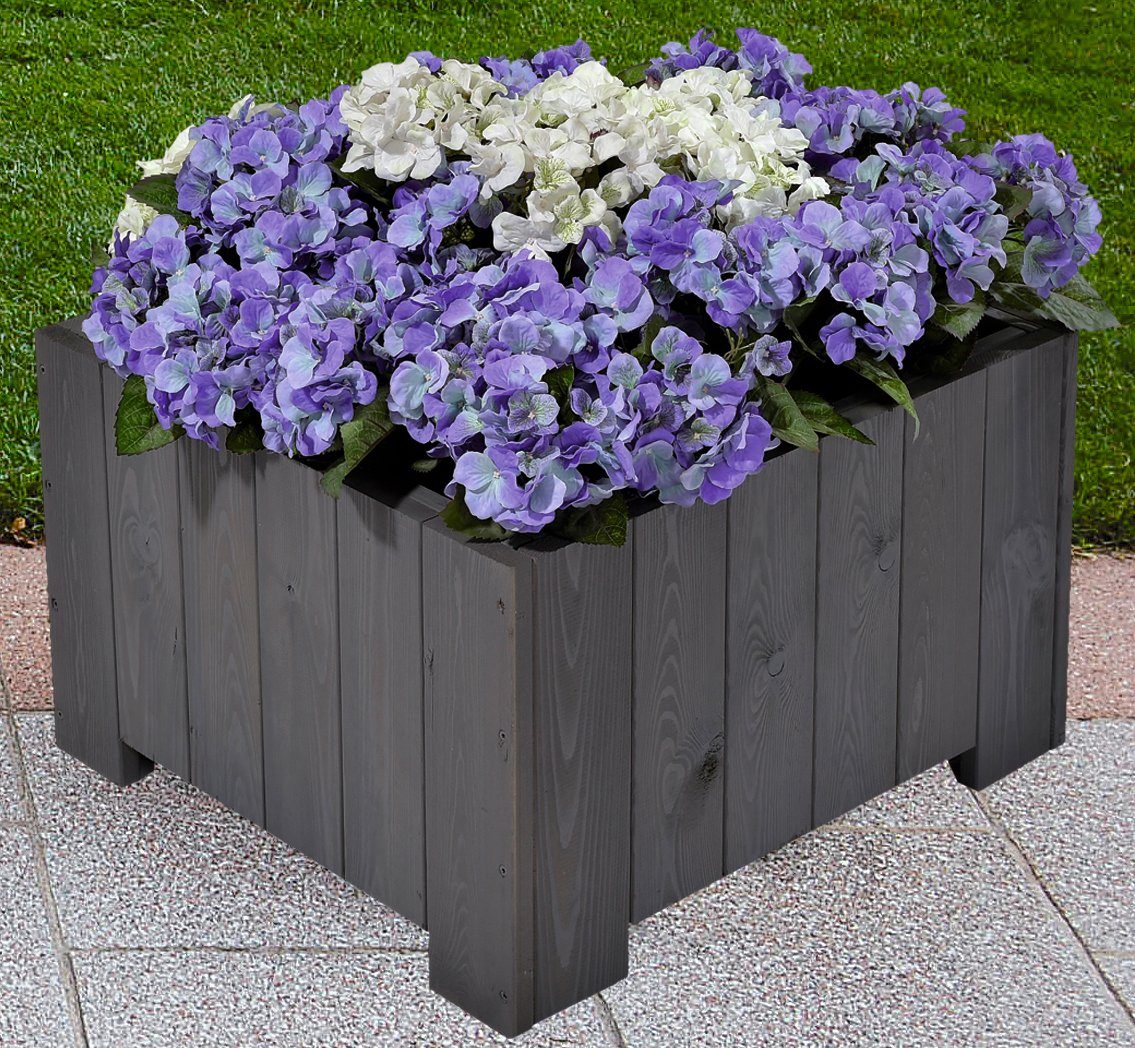 Extrem beliebter Online-Verkauf von Neuware GASPO Blumenkasten 57x57x35 grau BxTxH: Wels, cm