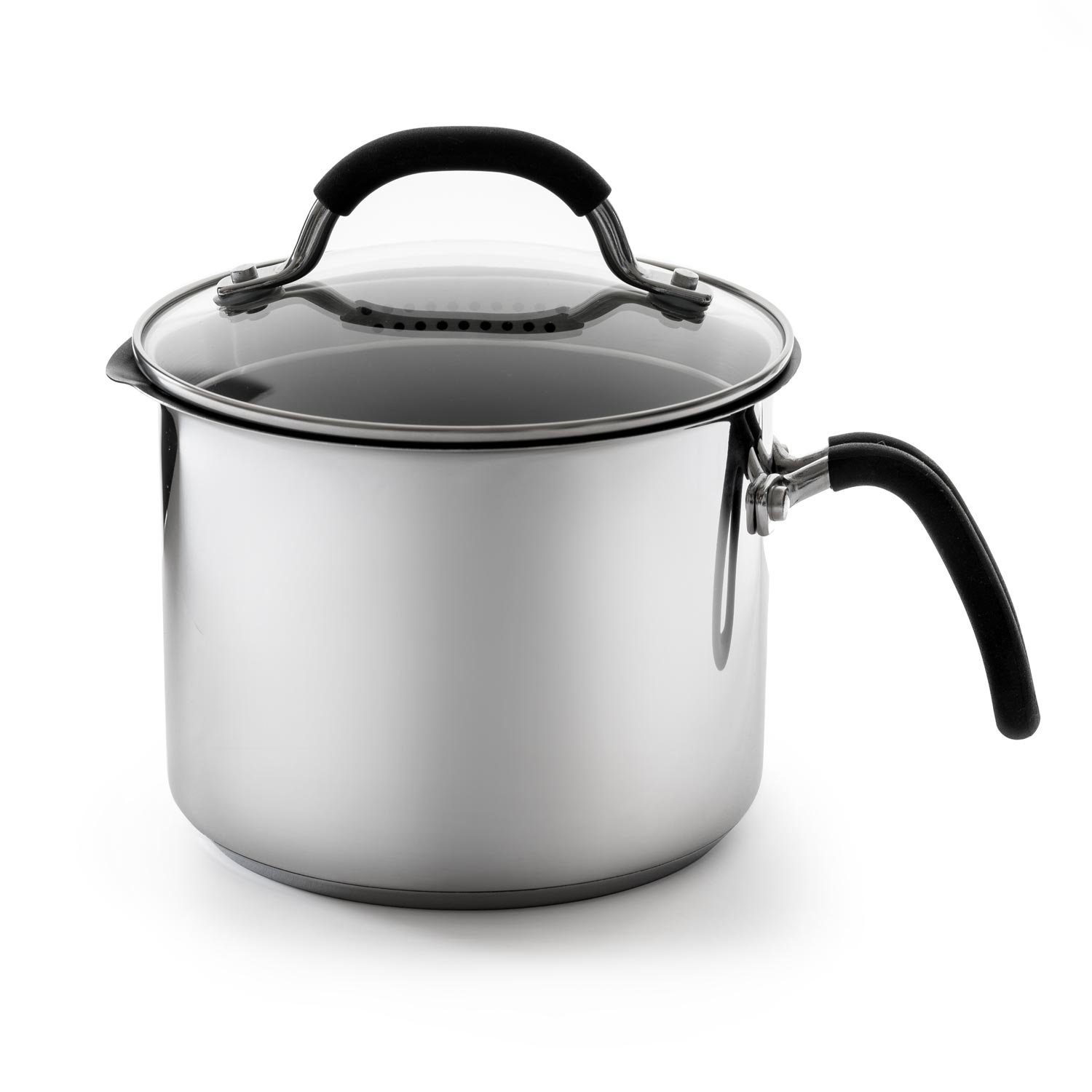 Coolinato Milchtopf Coolinato Universaltopf 16cm 2,4l aus Edelstahl