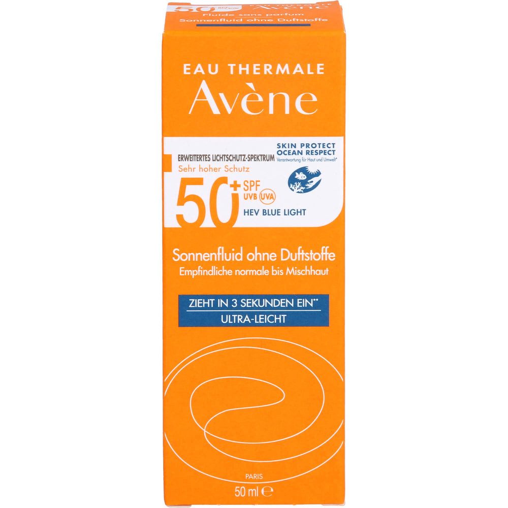 Sonnenschutzfluid Sonnenfluid SPF 50+ ohne Duftstoffe