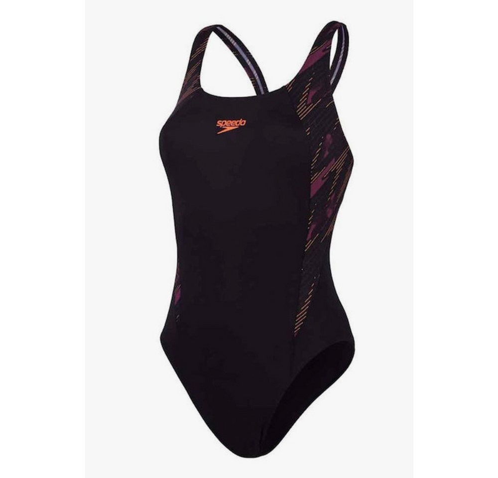 Speedo Badeanzug Speedo Hyperboom Splice Muscleback Damen 8-1347017597 Schwarz