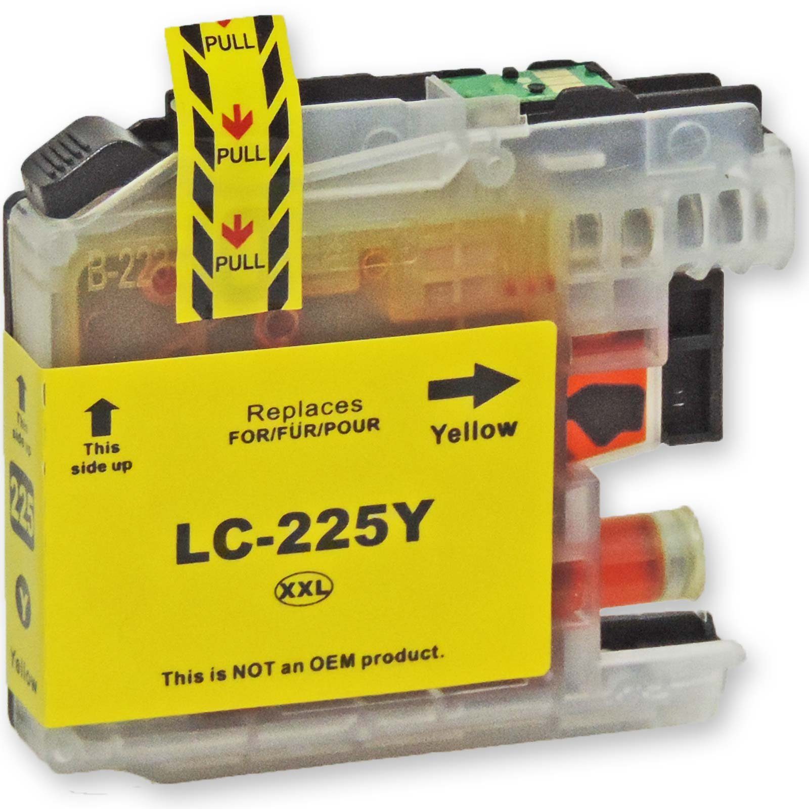 Multipack Tintenpatrone LC-227 XXL, LC-225 (4x XXL Brother 10-Farben D&C Kompatibel