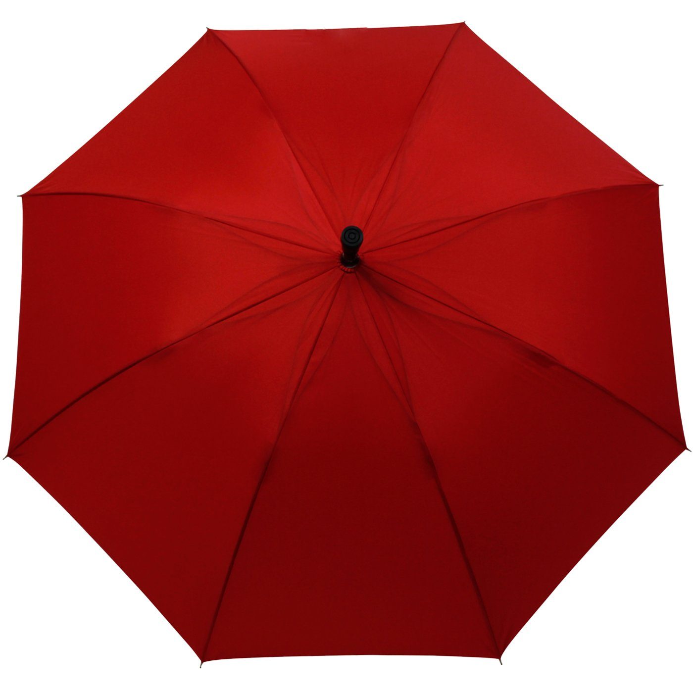 iX-brella Stockregenschirm Stützschirm mit Holzgriff - höhenverstellbar, sehr stabil, im klassischen Design