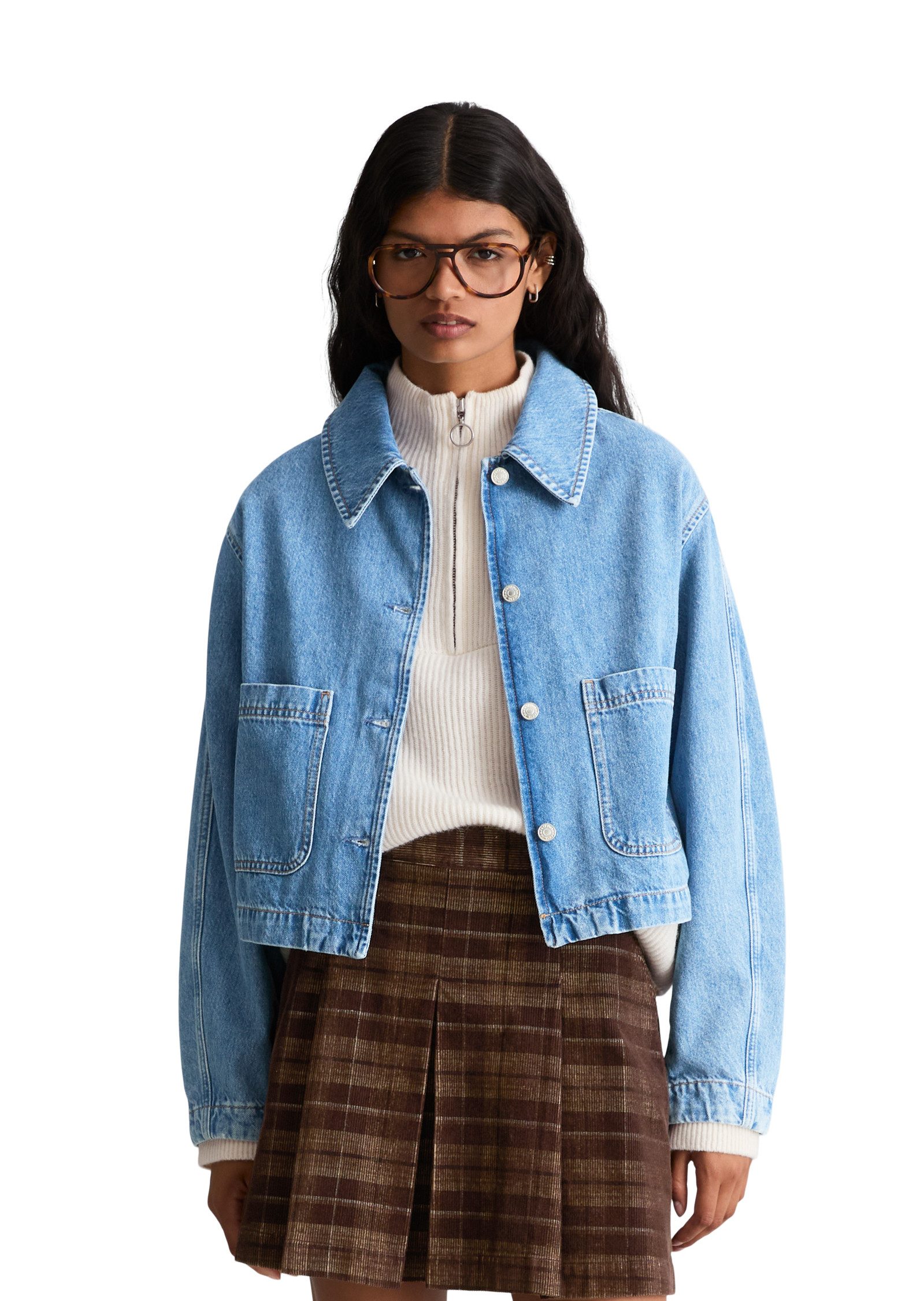 Marc O'Polo DENIM Jeansjacke aus reiner Bio-Baumwolle