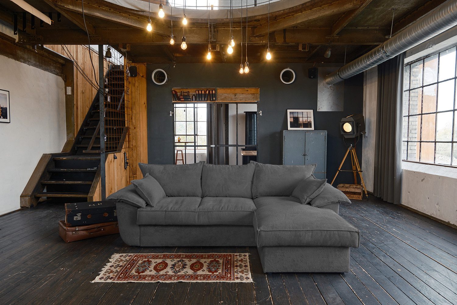 KAWOLA Schlafsofa DAMETO Cordsofa - Schlafgelegenheit günstig online kaufen
