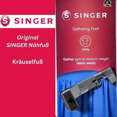 Singer Overlock-Nähmaschine Original SINGER Kräuselfuß für Maschinentyp SA