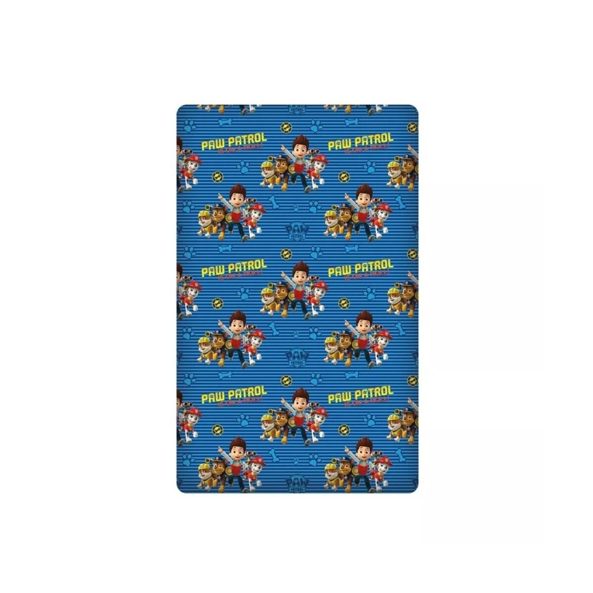 Spannbettlaken Paw Patrol Ready Spannbettlaken 90x200cm 100% Baumwolle
