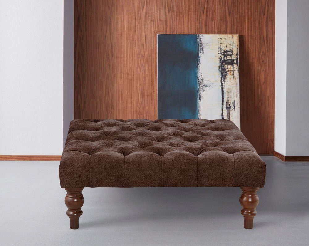 Home affaire Polsterhocker Chesterfield, mit Knopfheftung, günstig online kaufen