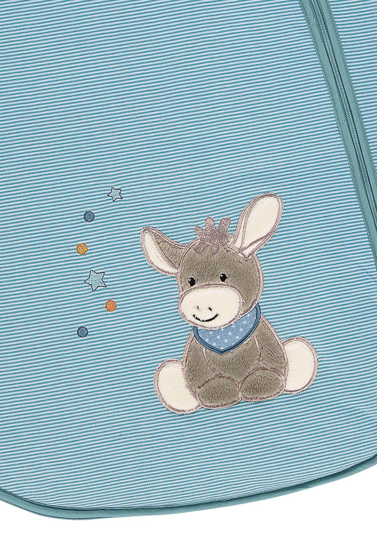 Sterntaler® Kinderschlafsack Schlafsack mit Armen Emmi (1 tlg), Babyschlafsack Emmi, abnehmbare Arme, 2-Wege-Zipper, kuschelig warm – Bild 3 von 3