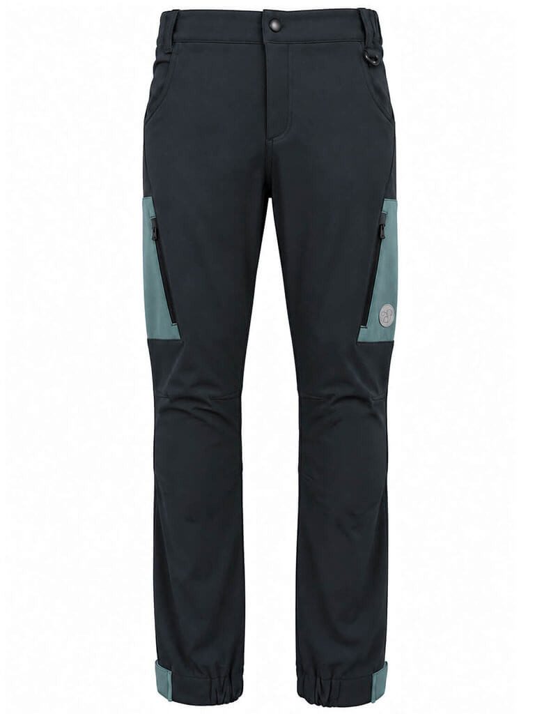 Baumfuchs Caprihose Herren Outdoor-Hose 20866 - Wanderhose Trekkinghose Innen mit Fleece Elastischer Bund, Vorgeformte Knie, Verstellbarer Beinabschluss