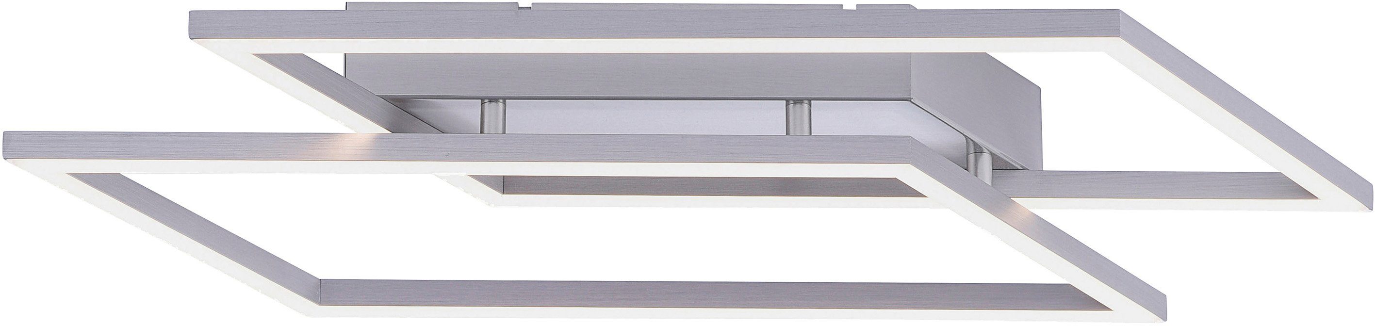Paul Neuhaus LED Deckenleuchte LED Memoryfunktion, Wandschalter vorhandenen über dimmbar Dimmfunktion, fest Stufenlos Inigo, integriert, Warmweiß