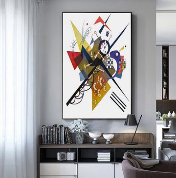 TPFLiving Kunstdruck (OHNE RAHMEN) Poster - Leinwand - Wandbild, Wassily Kandinsky - Berühmte Motive (Motiv in verschiedenen Größen), Farben: Leinwand bunt - Größe: 70x100cm