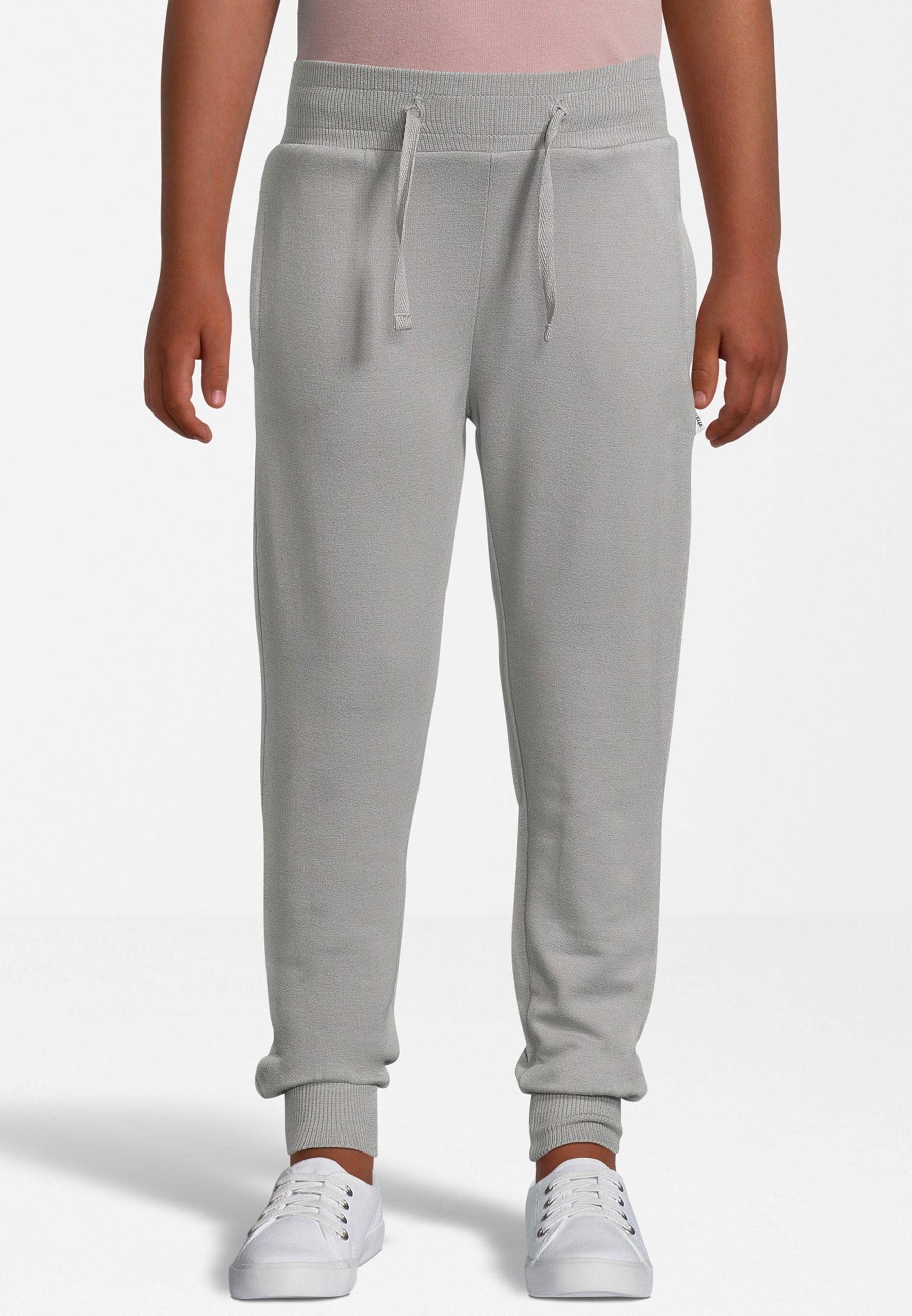 New Life Sweathose Jogger Hose GOTS zertifizierte Bio-Baumwolle grau