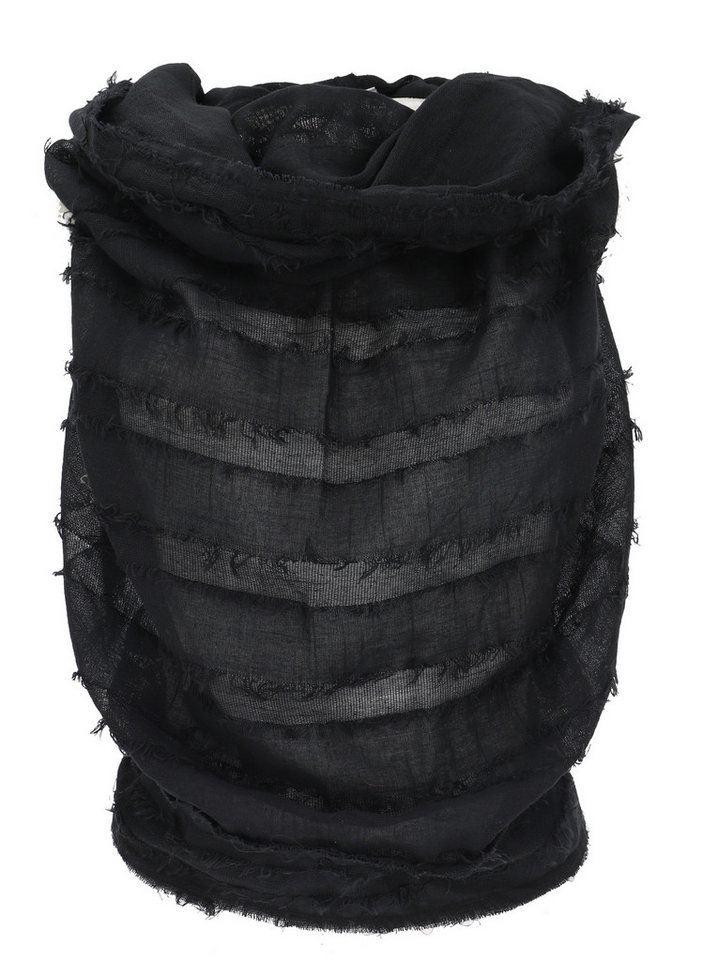 Guru-Shop T-Shirt Natürliches rückenfreies Top mit Schalkragen -.. alternative Bekleidung