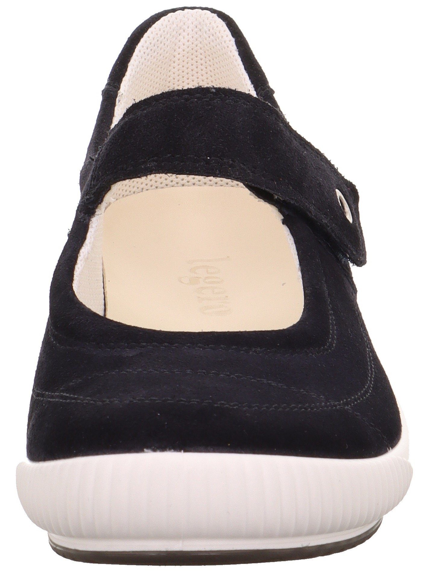 Legero TANARO 5.0 Riemchenballerina, Slipper, Ballerina, Schlupfschuh mit Wechselfußbett und Klettriegel