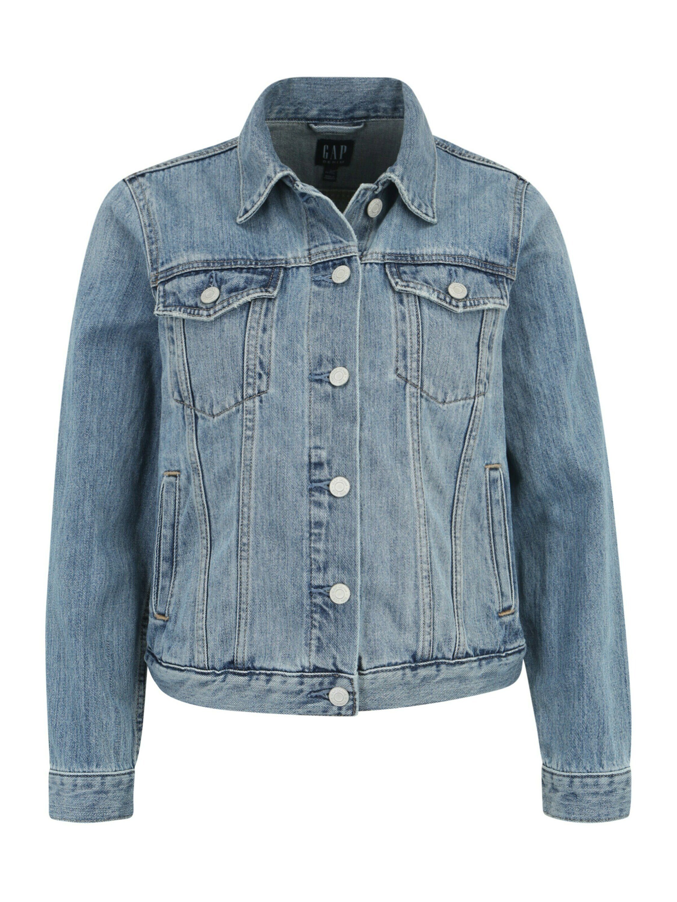 Gap Petite Jeansjacke (1St), Seitliche Eingrifftaschen online kaufen