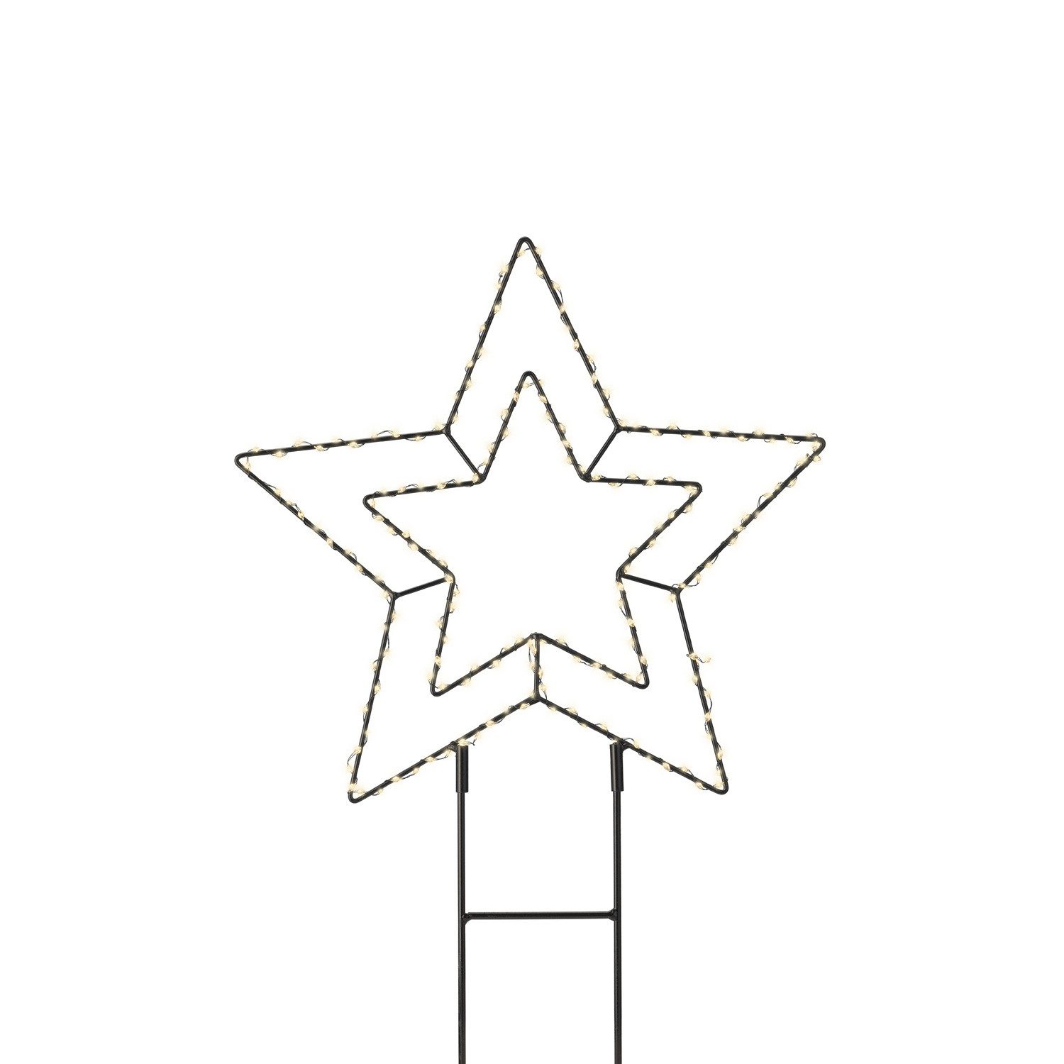 MARELIDA LED-Stern für außen LED Gartenstecker Stern 180LED 38cm Weihnachts günstig online kaufen