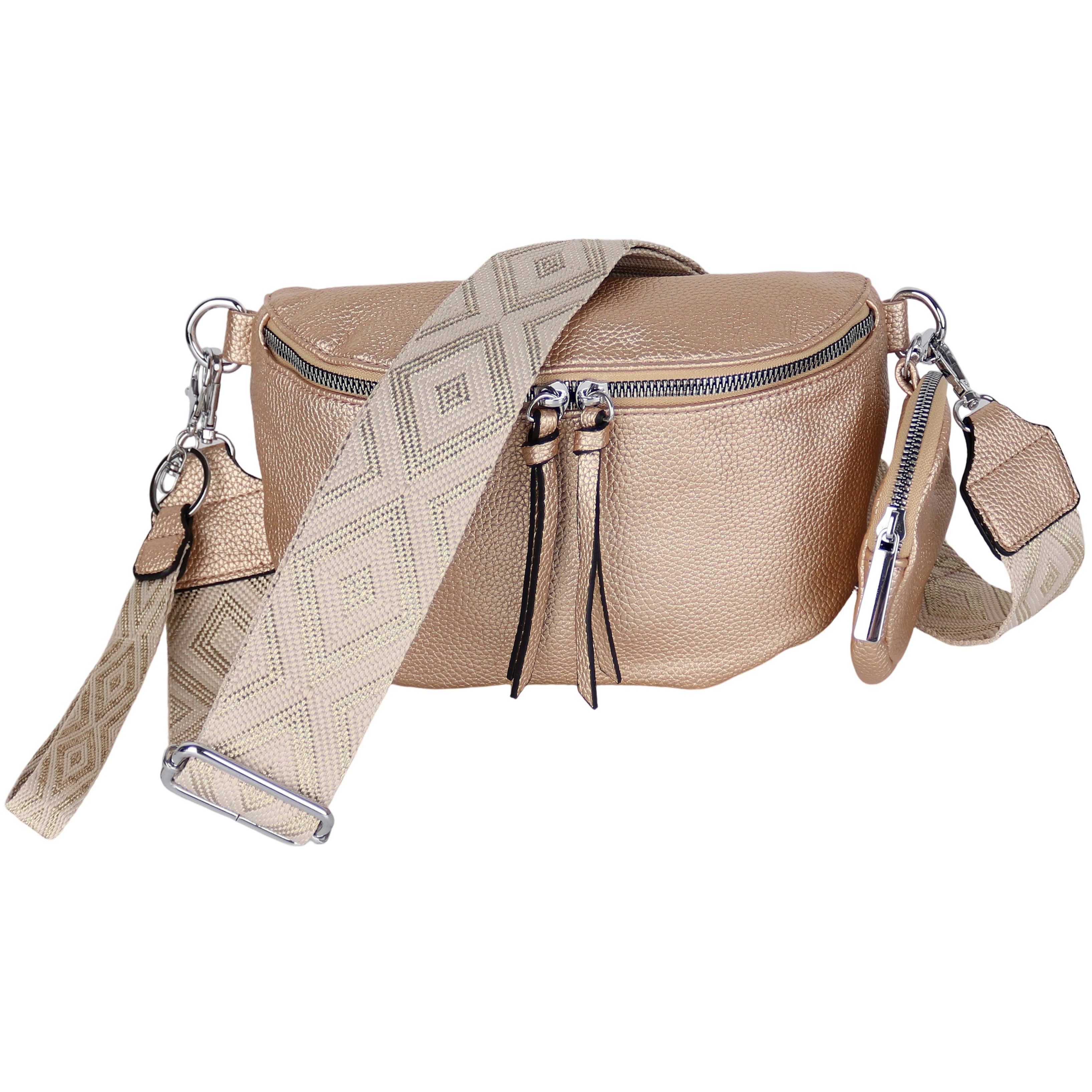 MIRROSI Bauchtasche Damen Taschen, Umhängetasche, Brusttasche, 26x16x8cm Ve günstig online kaufen