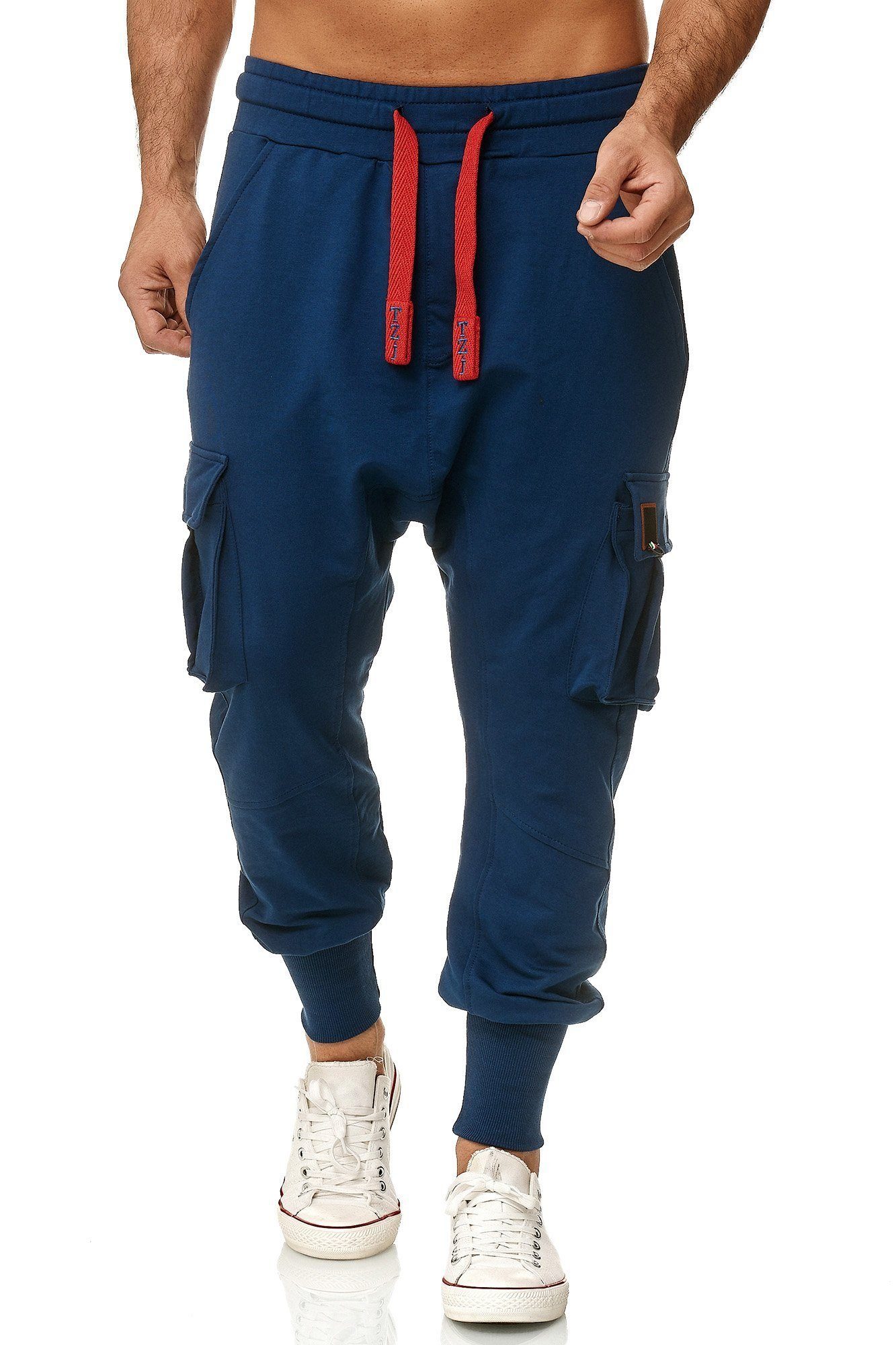 Tazzio Jogginghose 19619 Sporthose mit modernen Cargo-Taschen