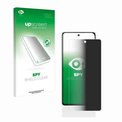 upscreen Blickschutzfolie für Samsung Galaxy A53 5G, Displayschutzfolie, Blaulichtfilter Privacy Folie Schutzfolie Sichtschutz klar Anti-Spy