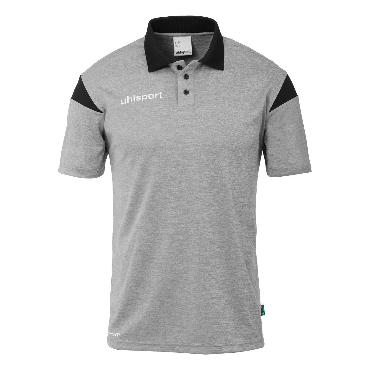 uhlsport Poloshirt Squad 27 Polo Shirt dark grau melange/schwarz