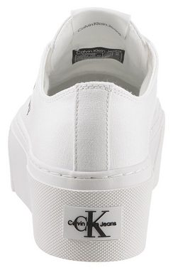 Calvin Klein Jeans JENNA 19T *I Plateausneaker mit Logoschriftzug, Freizeitschuh, Halbschuh, Schnürschuh