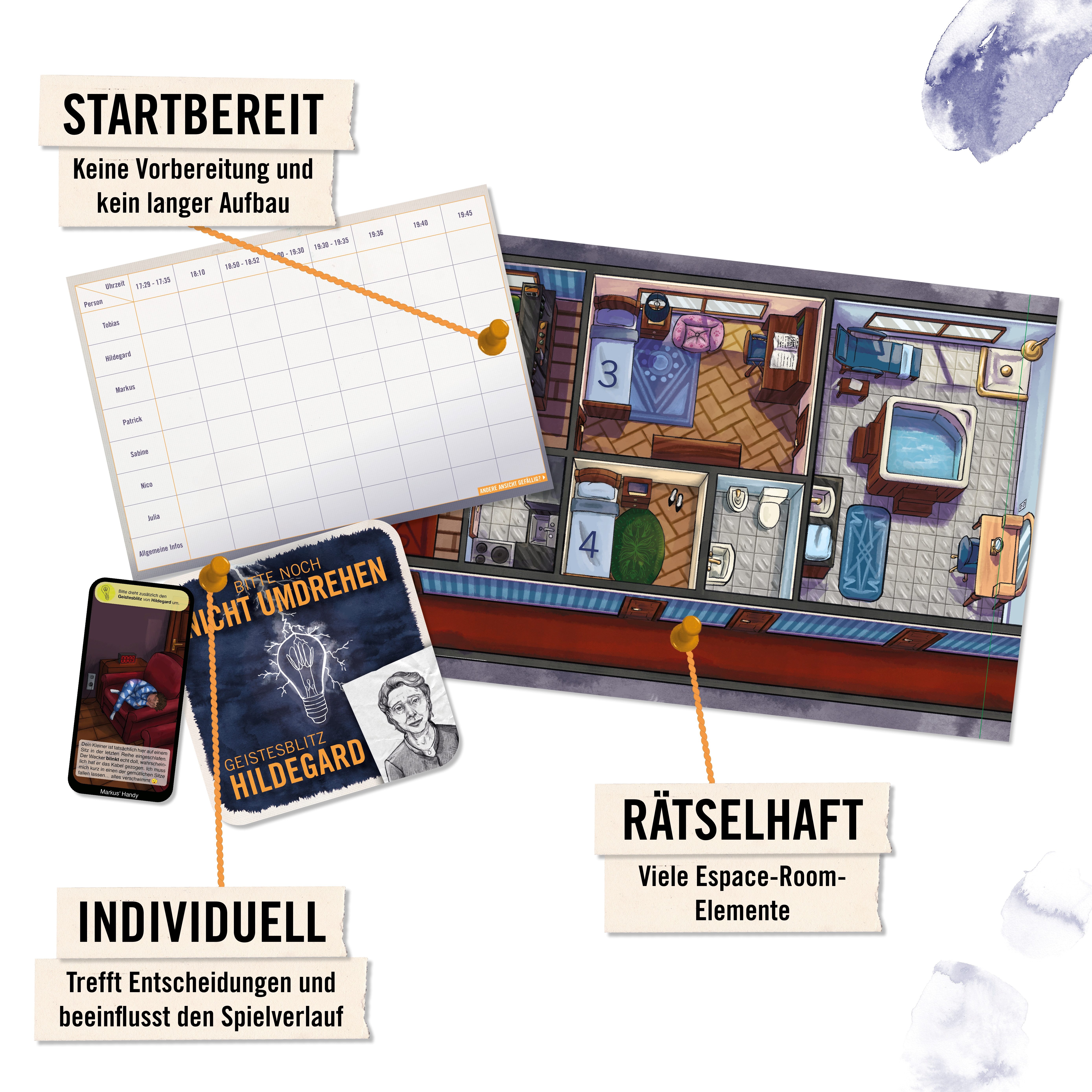 Hidden Games Hangover Spiel Express in den Tod, Das interaktive Krimierlebniss, Made in Germany