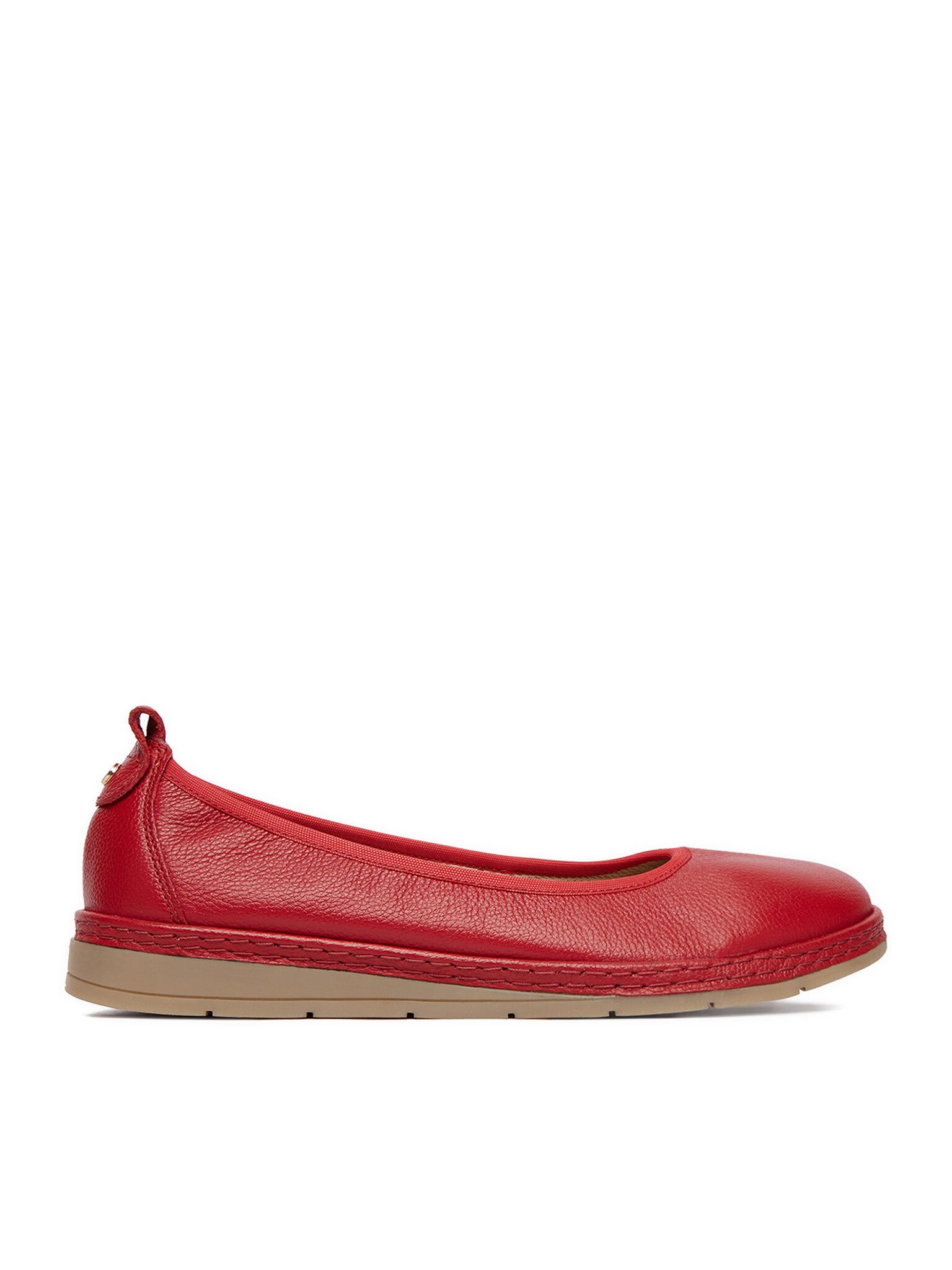 LASOCKI Lasocki Damen-Ballerinas Rot Lasocki-CEO-WI23-LYLA-01 Rot Ballerina