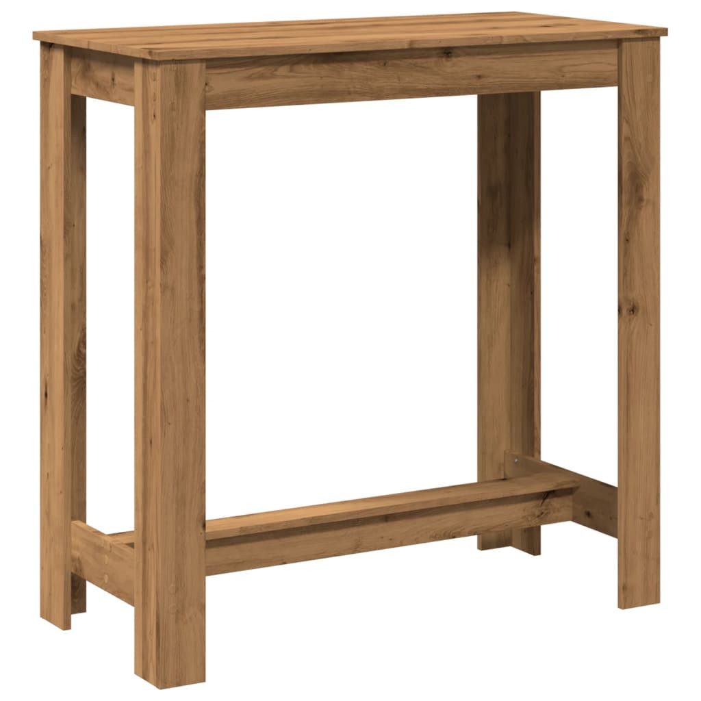 vidaXL Esstisch Bartisch Artisan-Eiche 102x50x103,5 cm günstig online kaufen