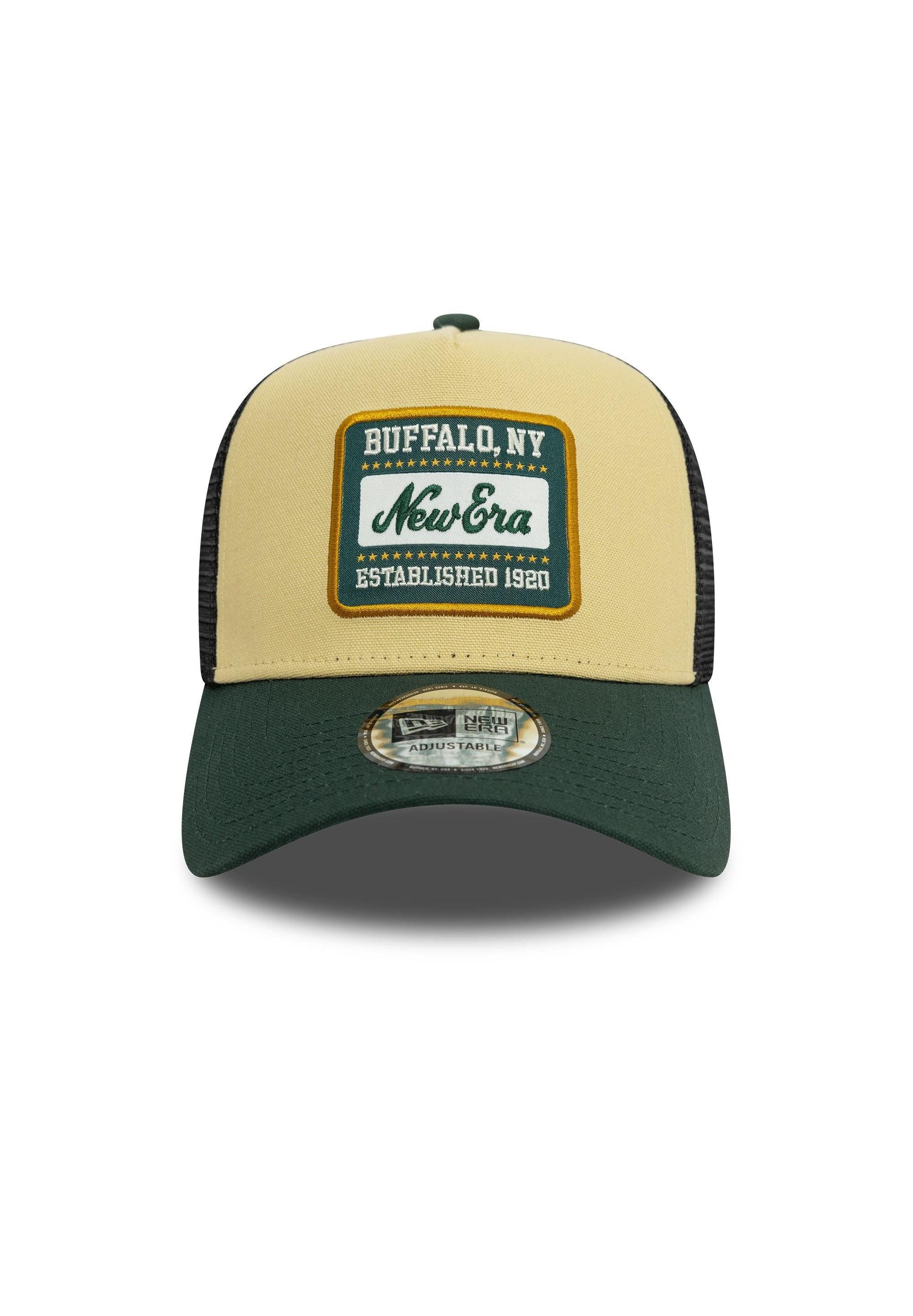 New Era Baseball Cap NE Patch Cotton Canvas Beige Grün Schwarz Verstellbare günstig online kaufen